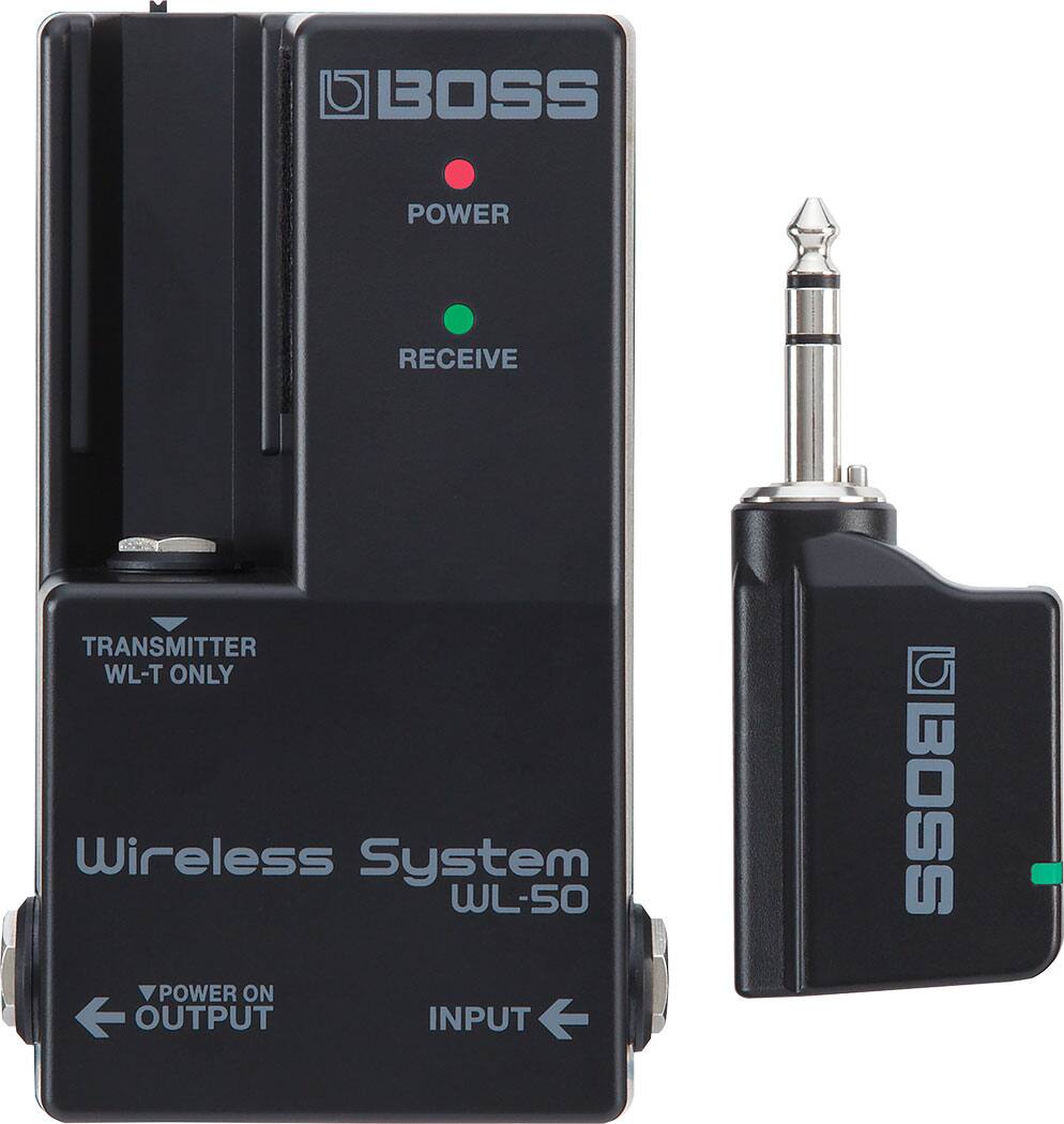 BOSS - Guitar Wireless System with 65 Foot Operating Range, 2 Cable Tone Simulations, Stompbox Receiver and DC Power Output price history on PriceWatchPro