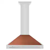 ZLINE - 36 inches - Convertible & Recirculating - Wall Range Hood - Stainless Steel - Front_Zoom