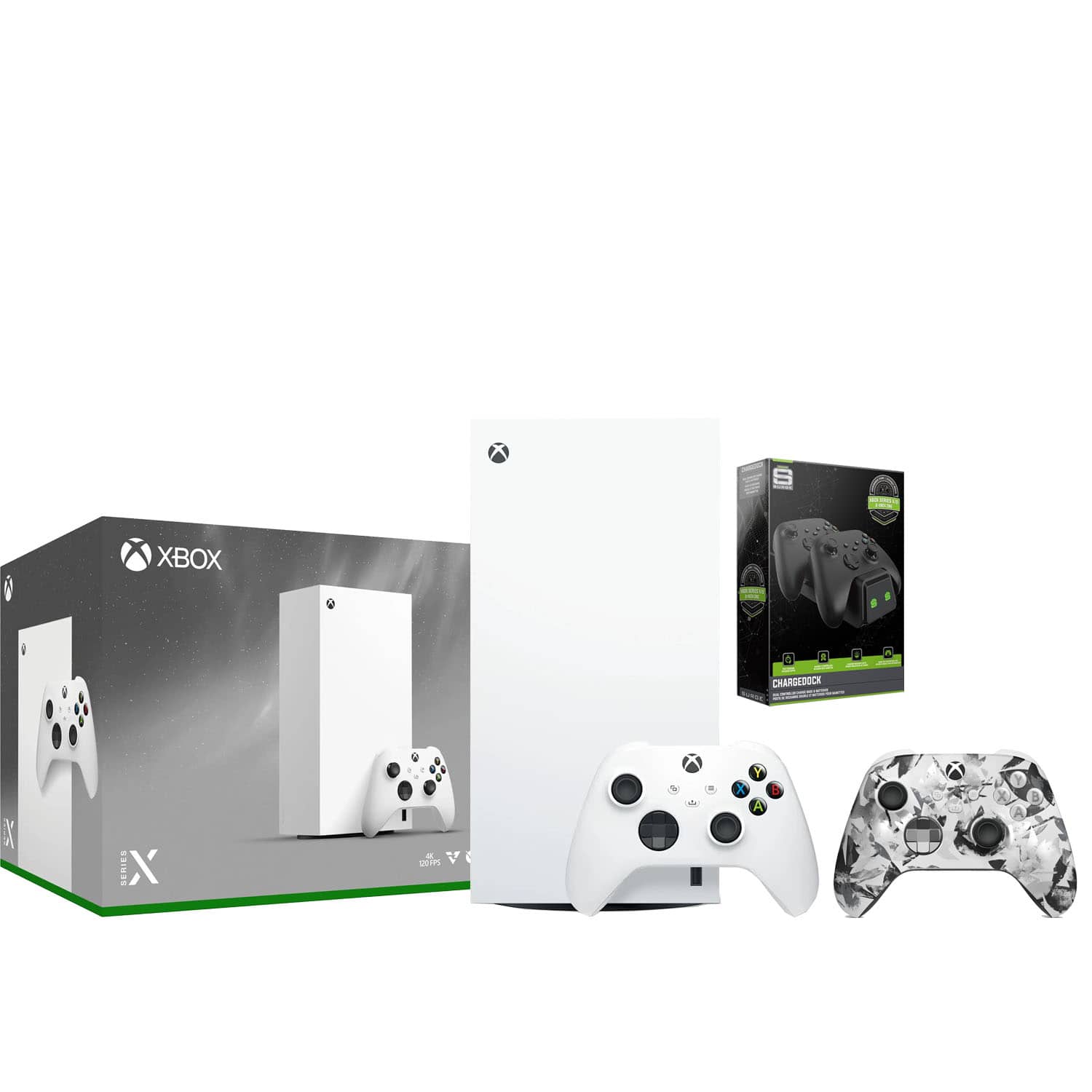 XBOX Series X 1TB Digital Console with Extra Controller and Charge Dock Bundle