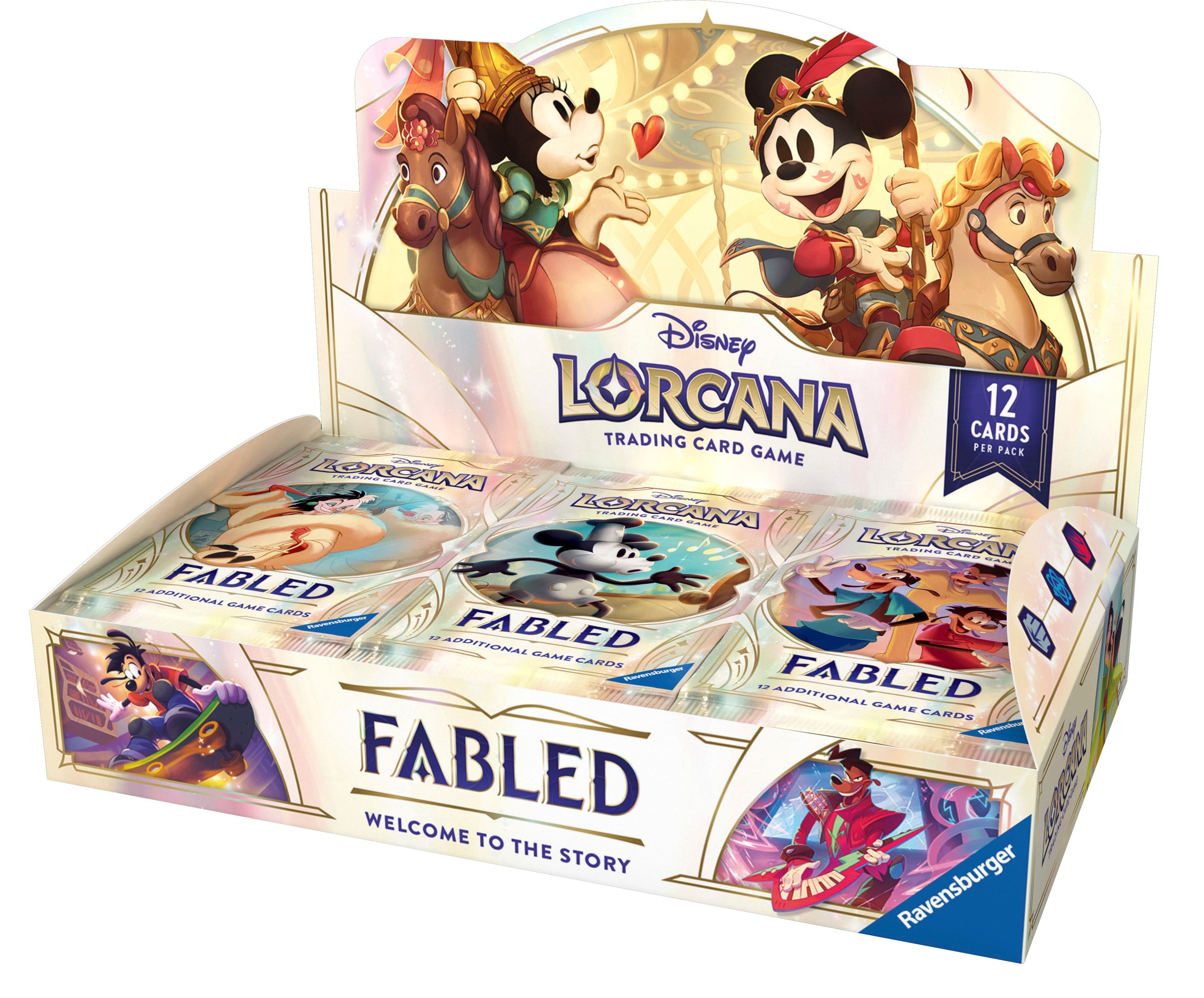 FABLED ロルカナ　ブースターBOX未開封 Disney Lorcana Fabled Booster Box 24 Packs (288 Lorcana Cards