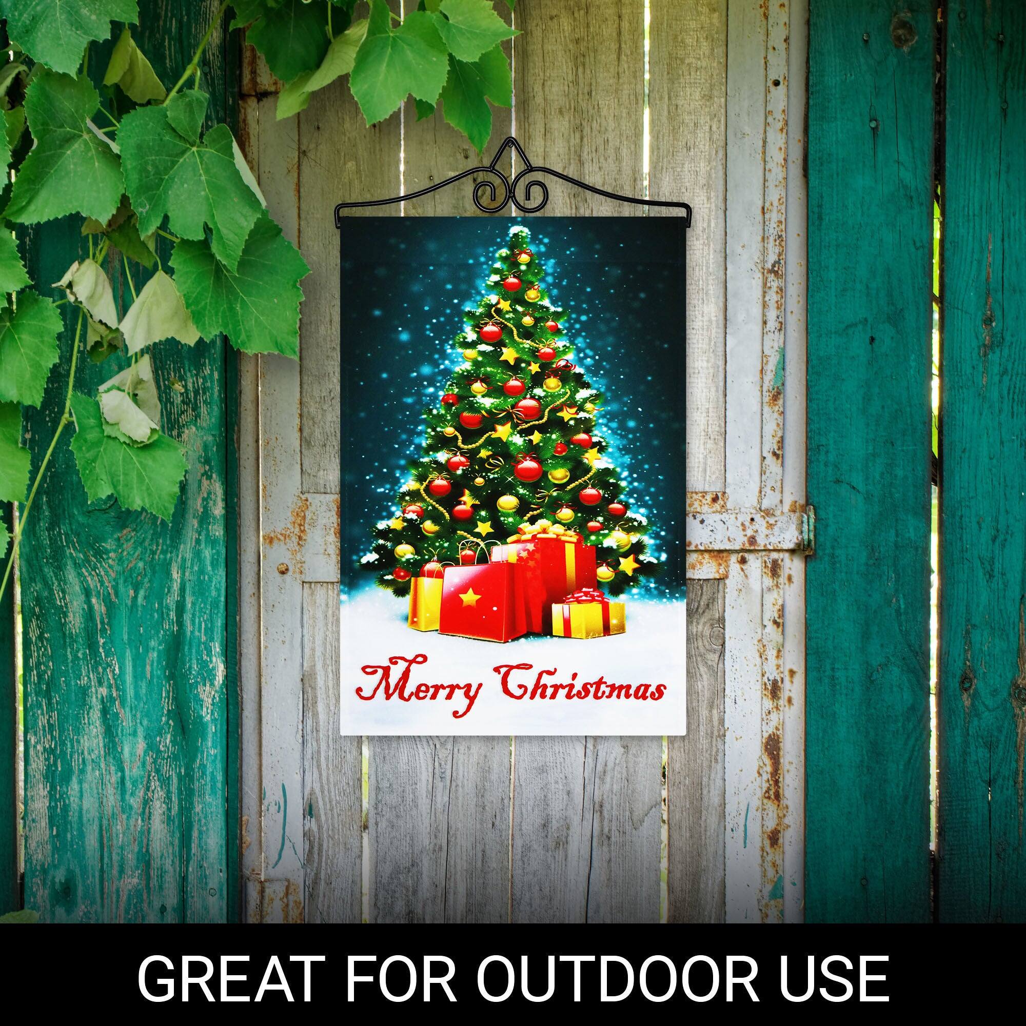 Merry Christmas  
GREAT FOR OUTDOOR USE