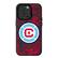 Front. Keyscaper - Black Chicago Fire iPhone Magnetic Bump Case - 16 Pro Max - Black.