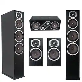 Energy - Reference Connoisseur Home Theater Speaker Bundle \u2013 RC-70 Floorstanding Pair + RC-10 Bookshelf Pair + RC-LCR