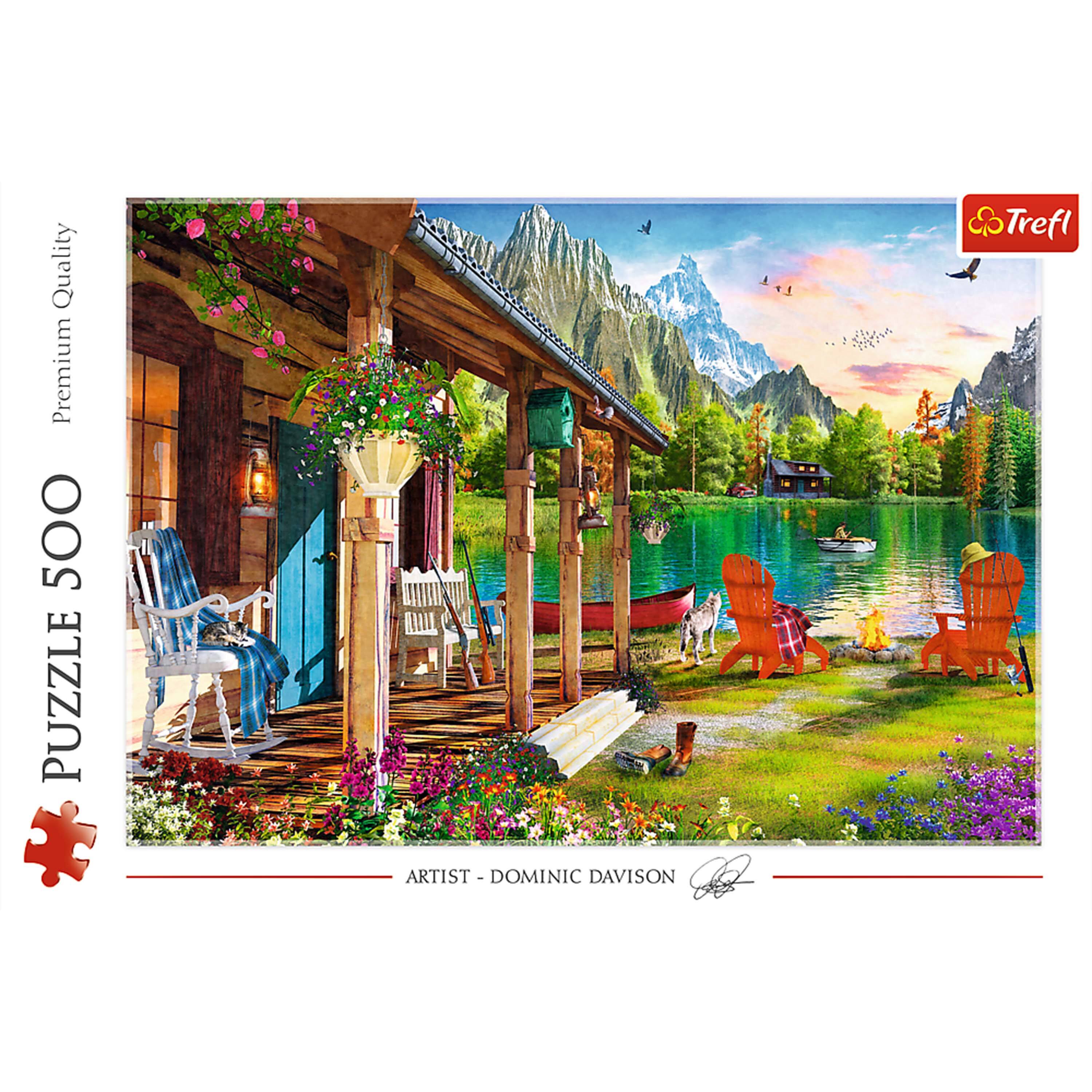 Quality Premium 500 Puzzle Artist - Dominic Davison  
Trefl  
Premium Quality  
Puzzle 500  
Artist - Dominic Davison