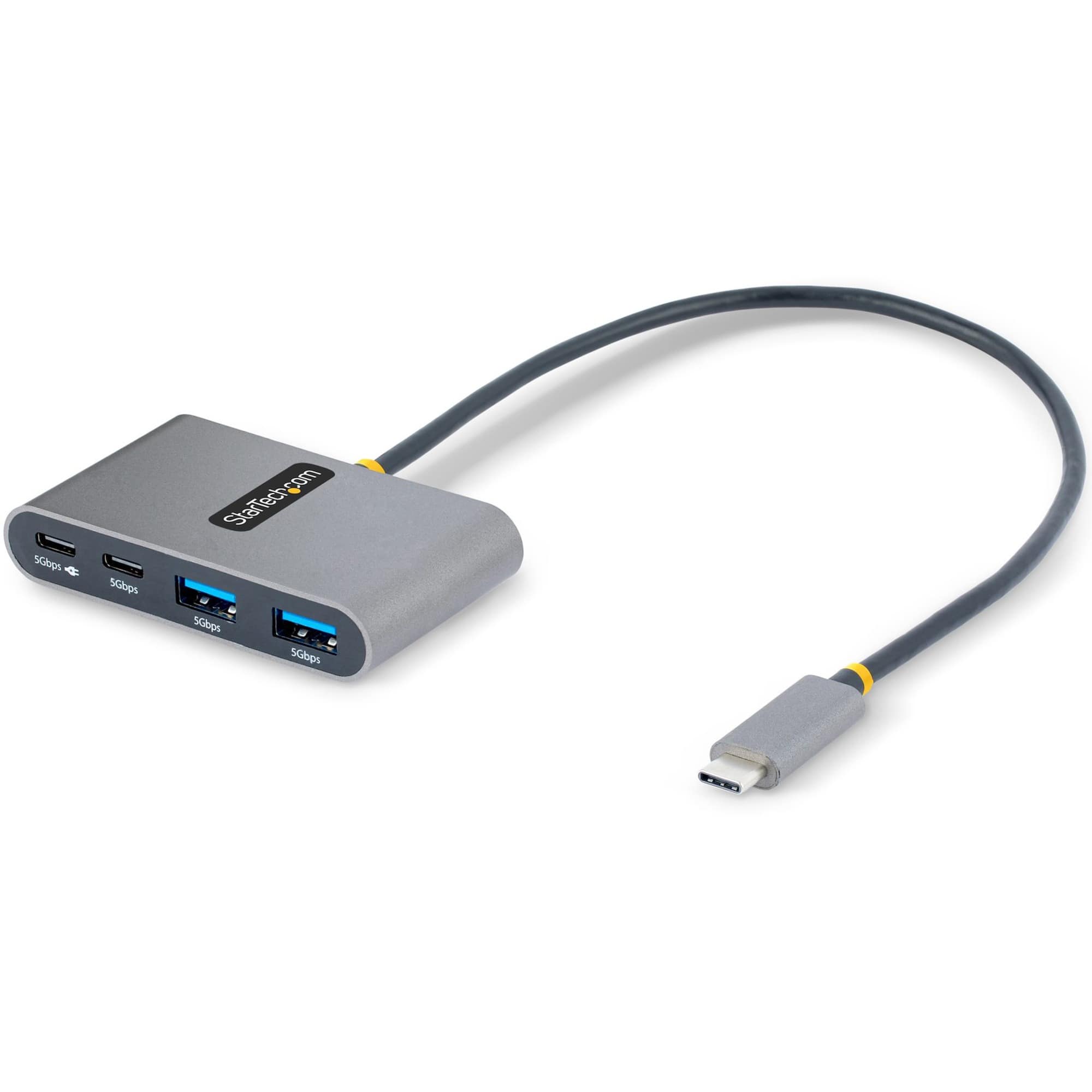Startech - 4-Port USB-C Hub with 100W Power Delivery Pass-Through