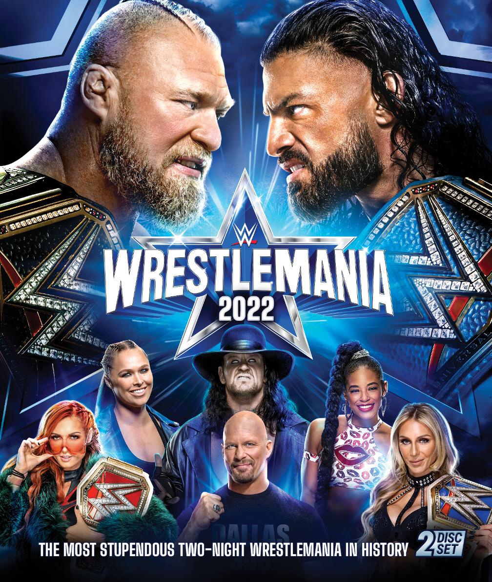 Best Buy WWE Wrestlemania 38 Blu-ray