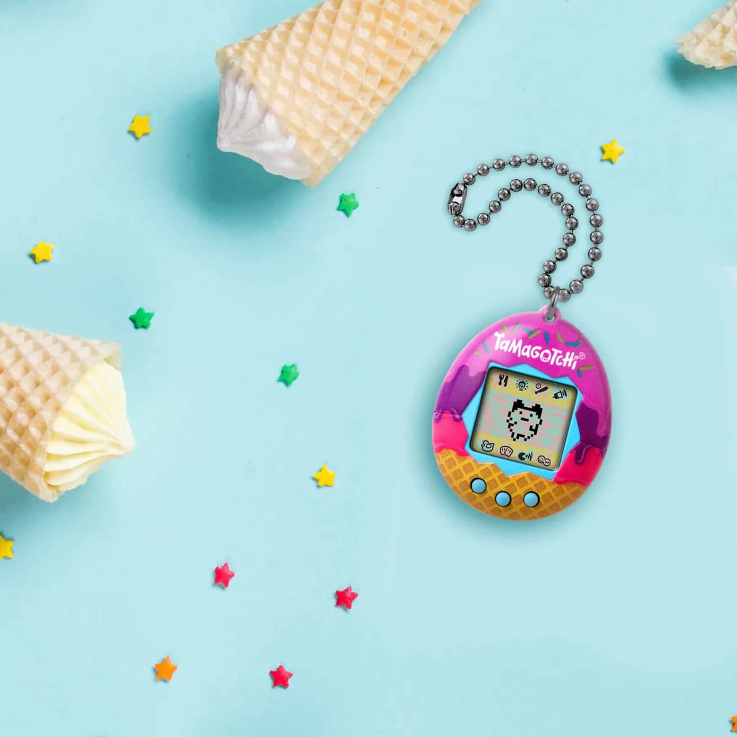 Tamagotchi mix イエロー アイスクリームデザイン Tamagotchi Original Ice Cream 5530314 - Best Buy