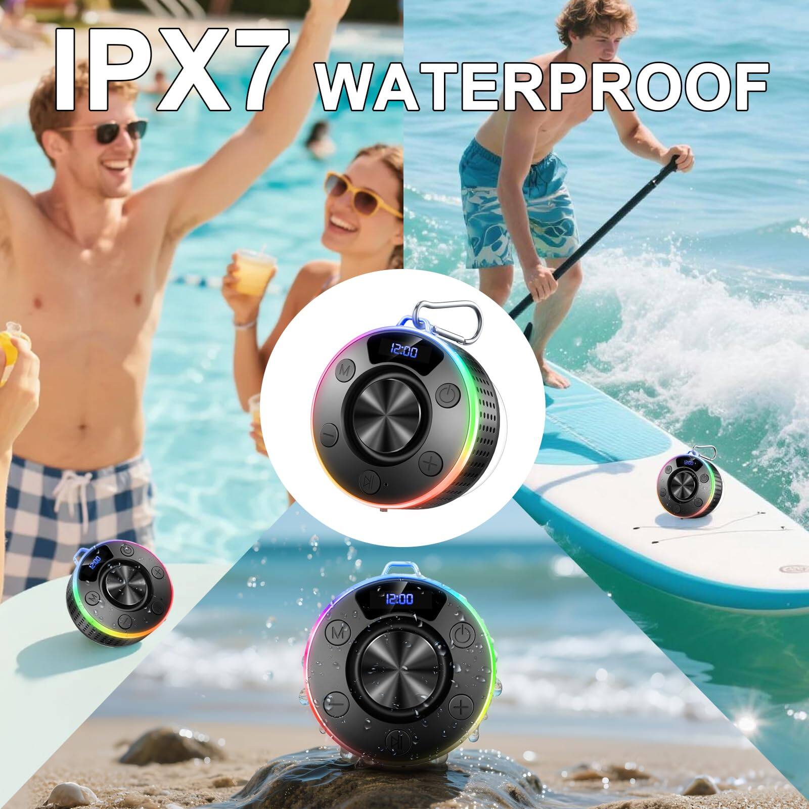 IPX7 WATERPROOF