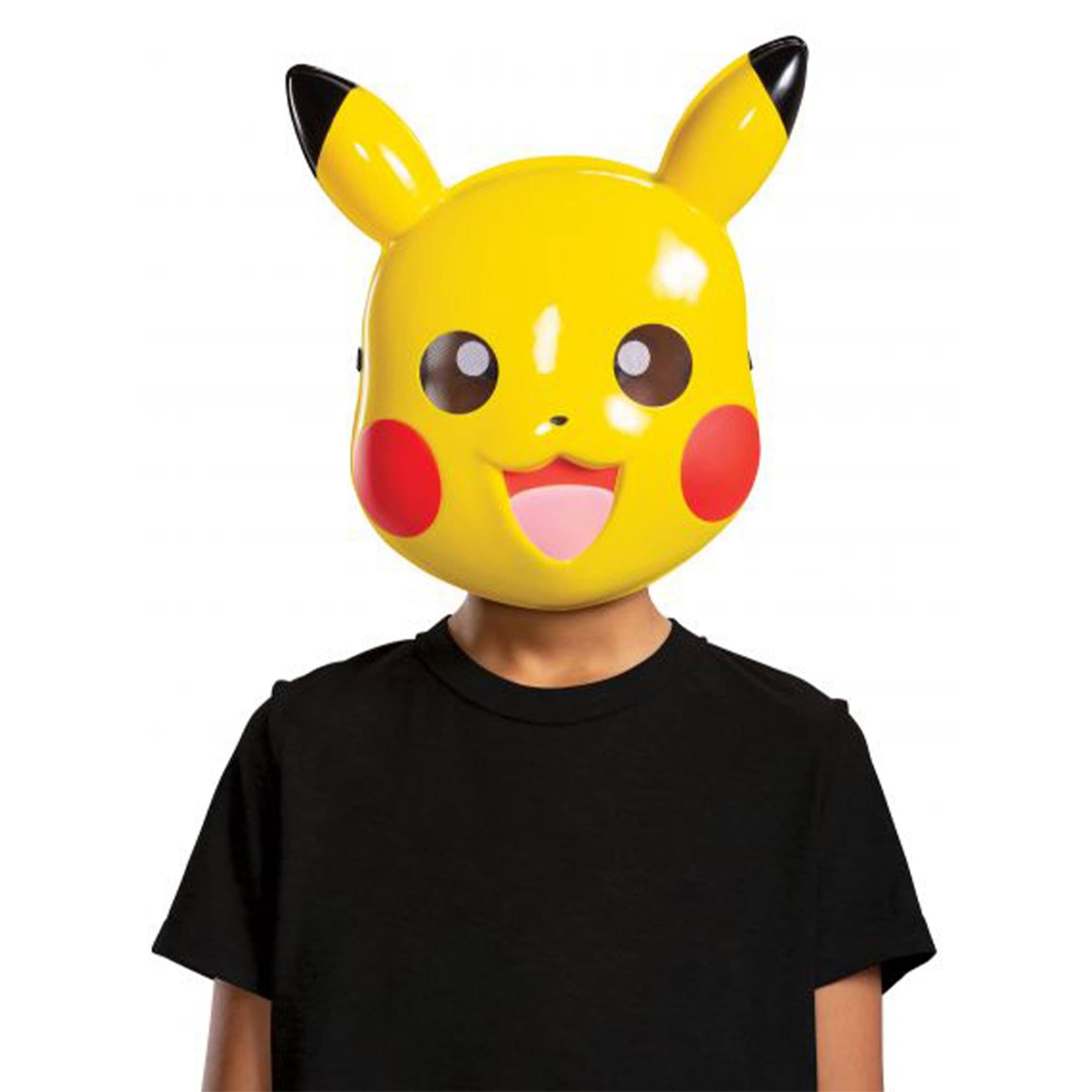 Alt View 3. Pokémon - Pokemon Pikachu Child Half Mask | One Size - Yellow.