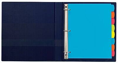 Alt View 5. Avery - Big Tab Write & Erase Plastic Divider, 8 Tabs, 1 Set - Multicolor.