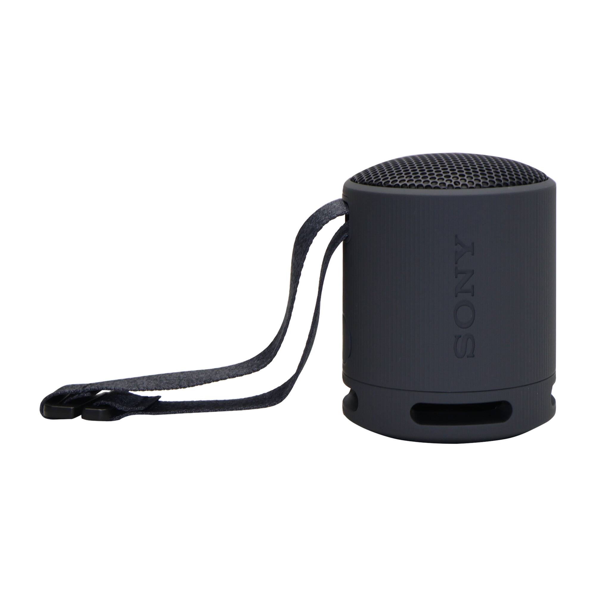 Left. Sony - 2x Sony XB100 Portable Waterproof Bluetooth Speaker Black - Dual Pack - Black.