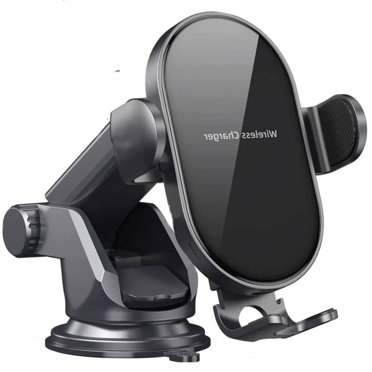 Home Collection - Wireless Car Charger Fast Charging Phone Mount - Black