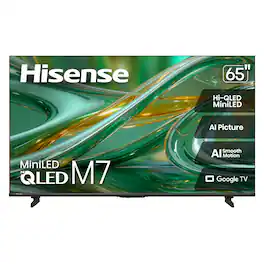 Hisense - 65" Class M7 MiniLED Series Hi-QLED 4K UHD Smart Roku TV (2026)