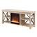 Alt View 14. Camden&Wells - Sawyer Crystal Fireplace TV Stand for Most TVs up to 65" - White Oak.