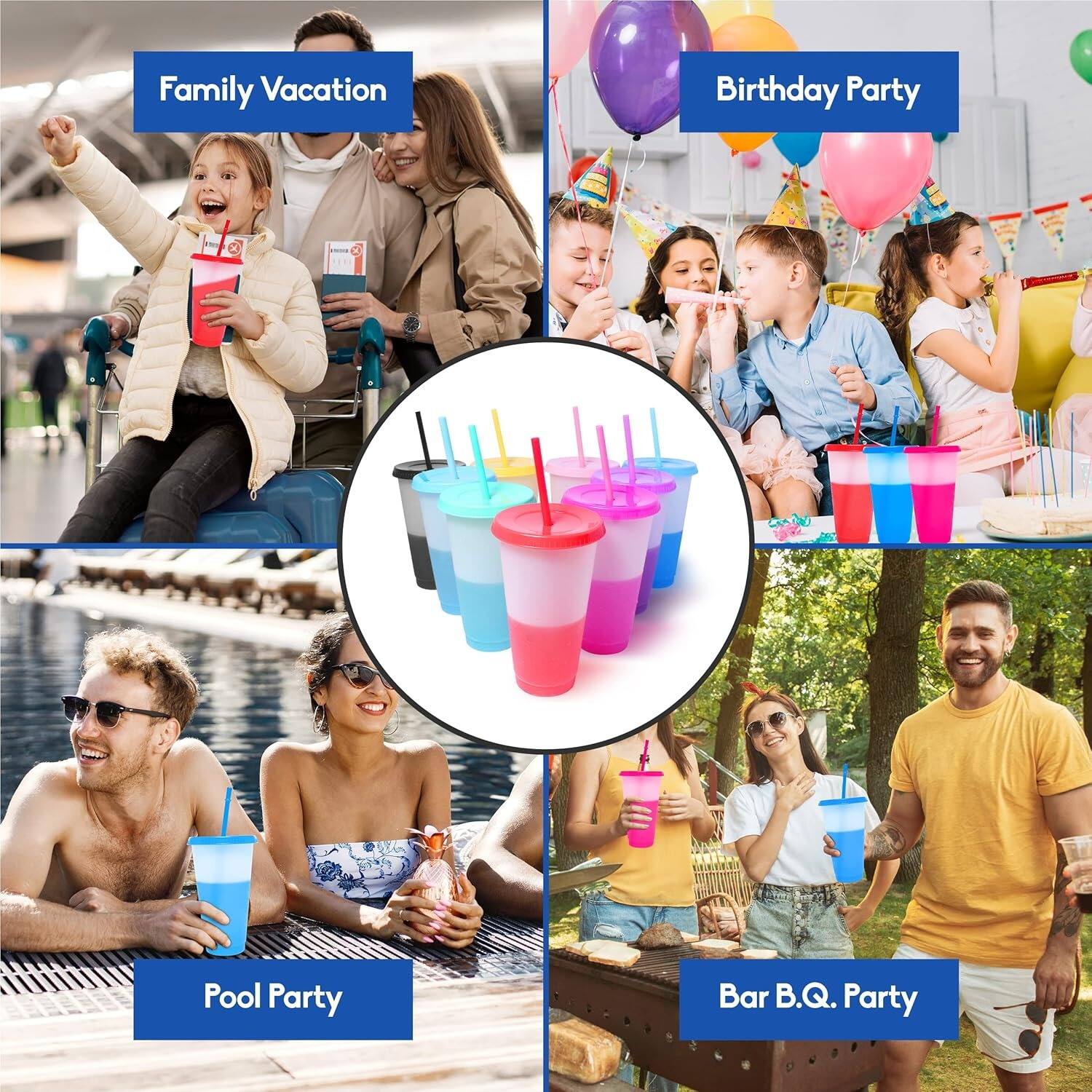 Family Vacation, Birthday Party, Pool Party, Bar B.Q. Party
