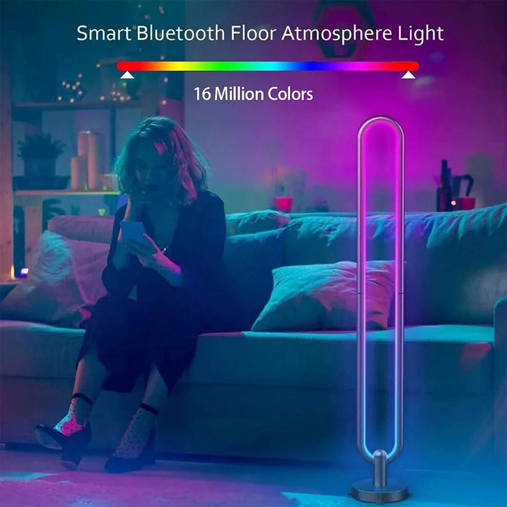Smart Bluetooth Floor Atmosphere Light  
16 Million Colors