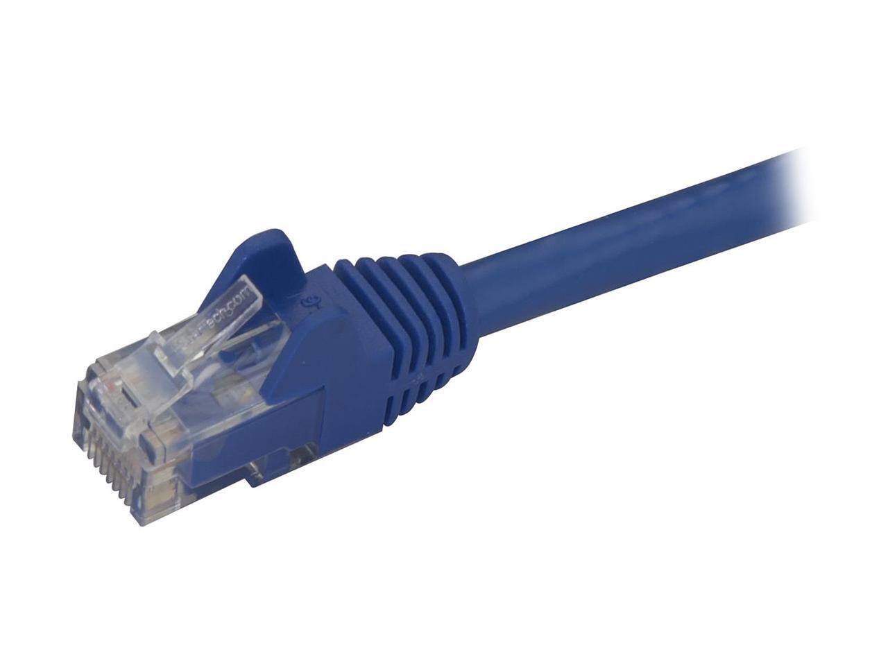 Alt View 1. StarTech.com - StarTech N6PATCH4BL 4 ft Blue Cat6 UTP Cable with Snagless RJ45.