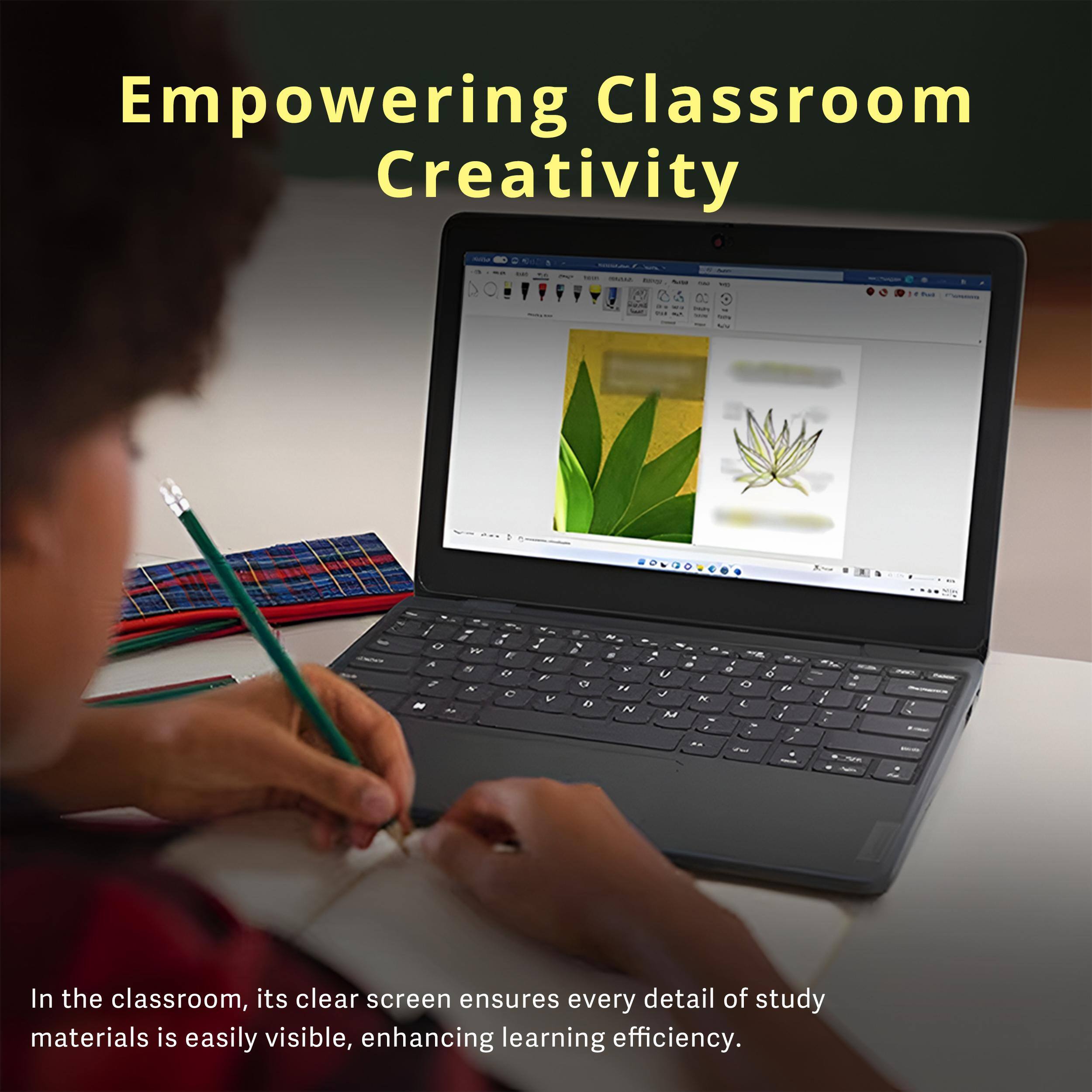 Empowering Classroom Creativity

In the classroom, its clear screen ensures every detail of study materials is easily visible, enhancing learning efficiency.