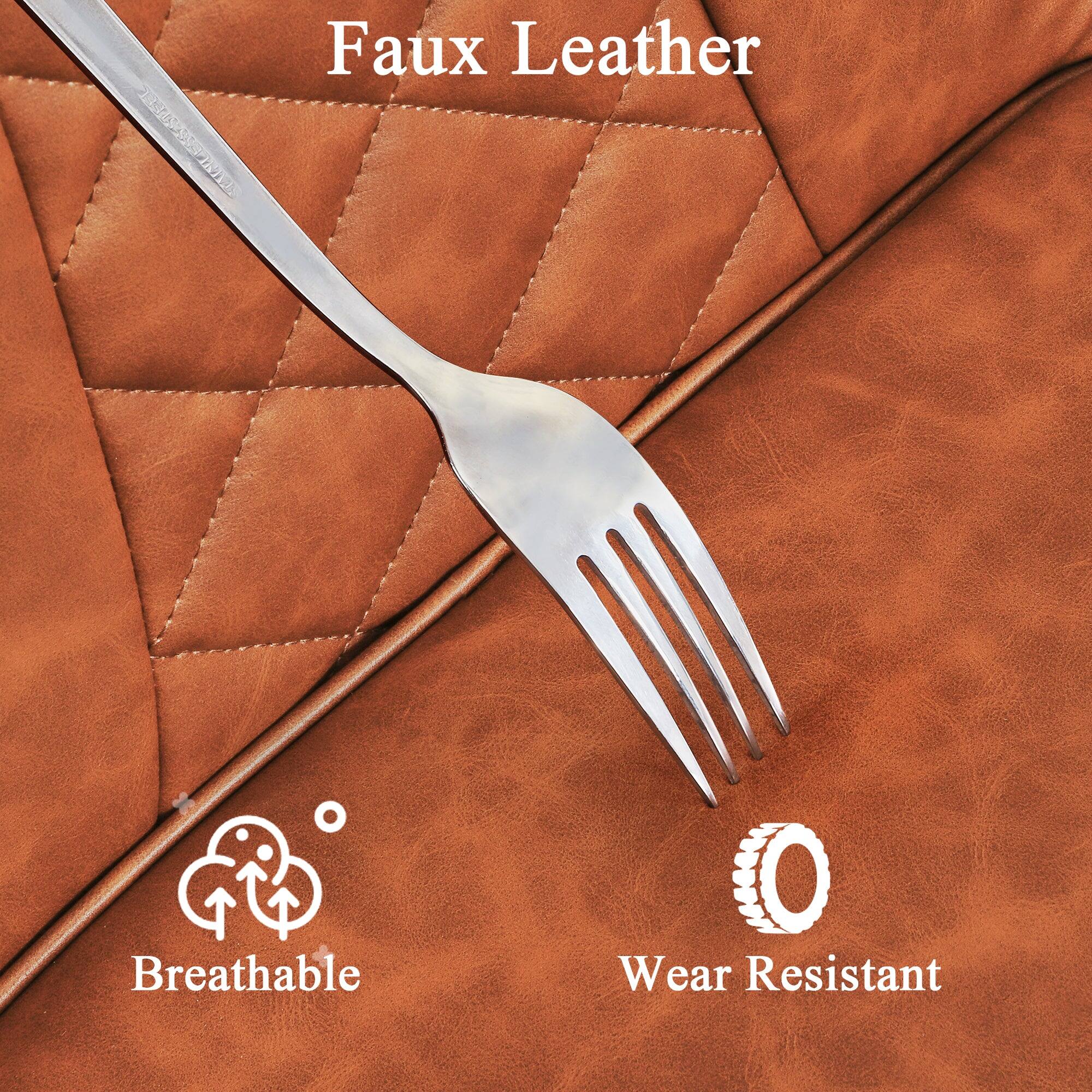 Faux Leather  
Breathable  
Wear Resistant