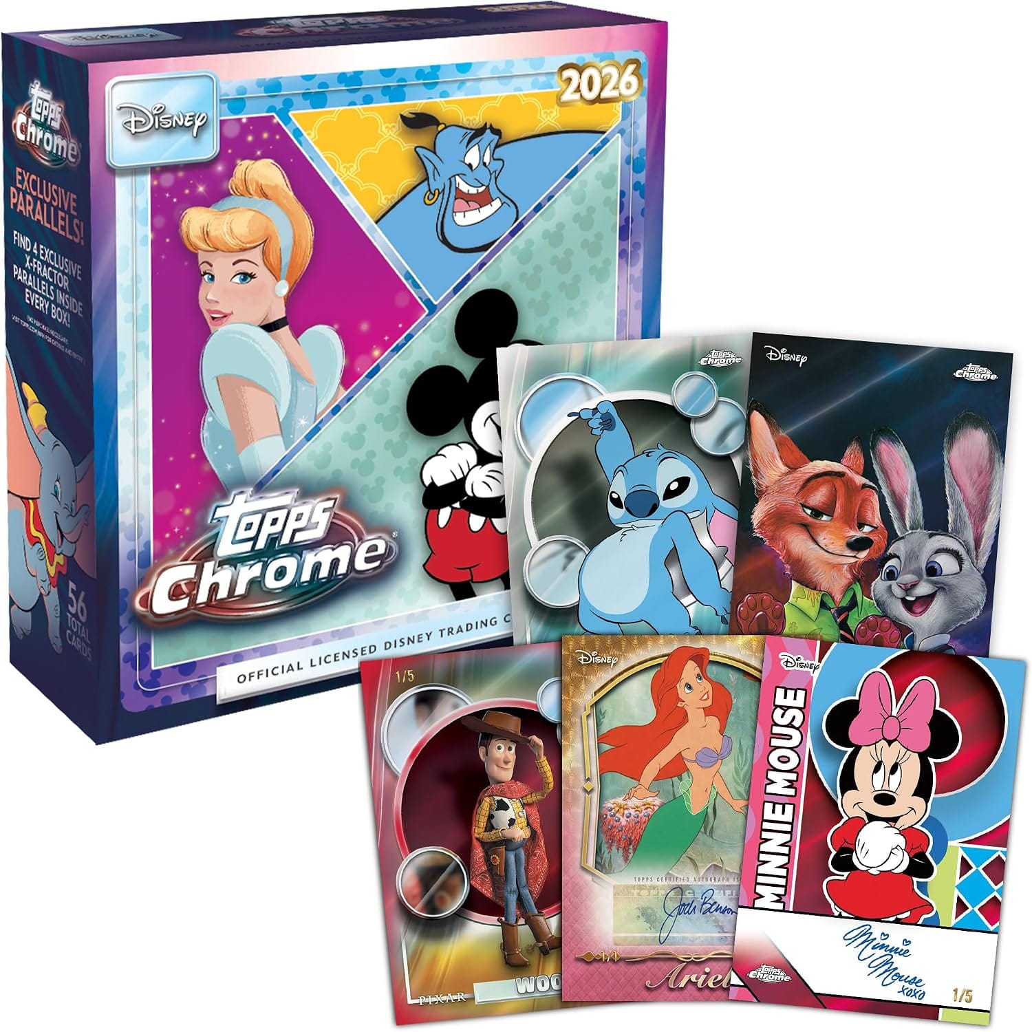 2026 Topps Disney Chrome Mega Box - Best Buy