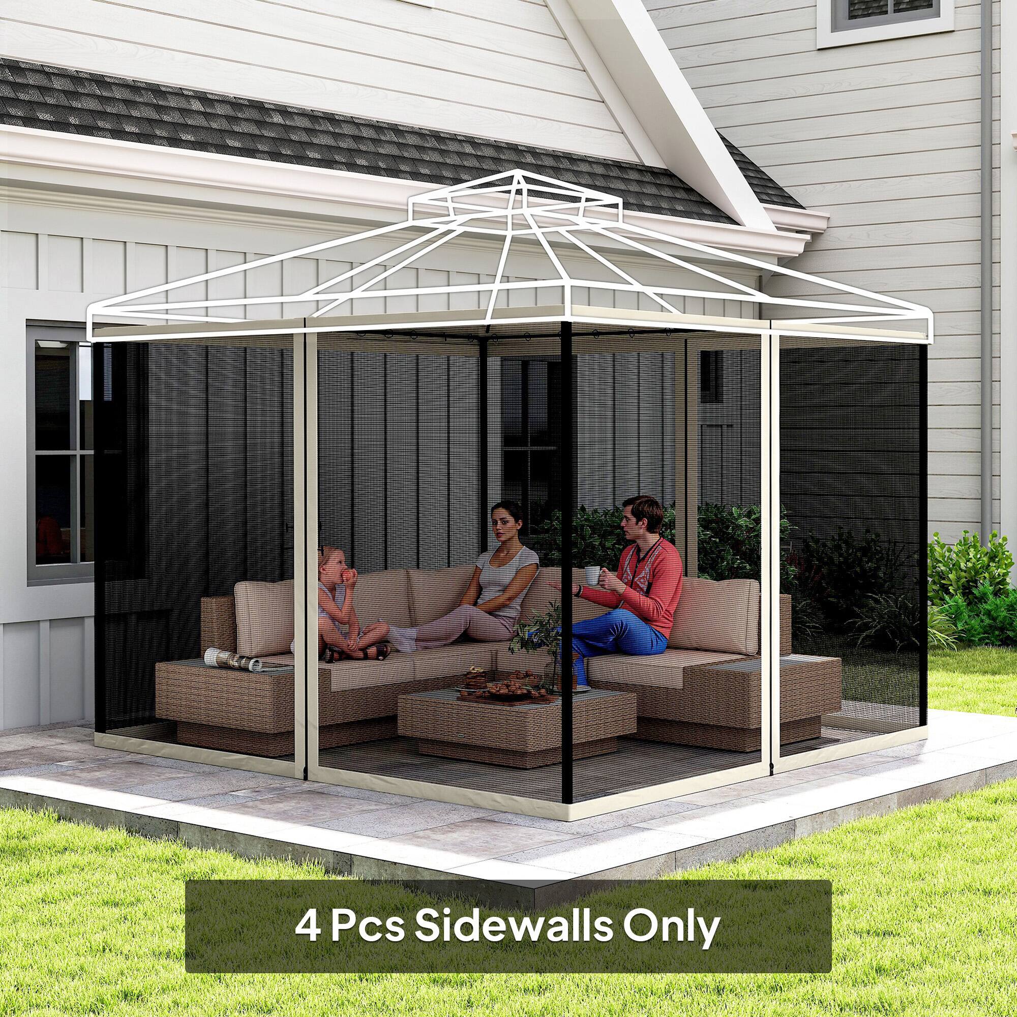 4 Pcs Sidewalls Only