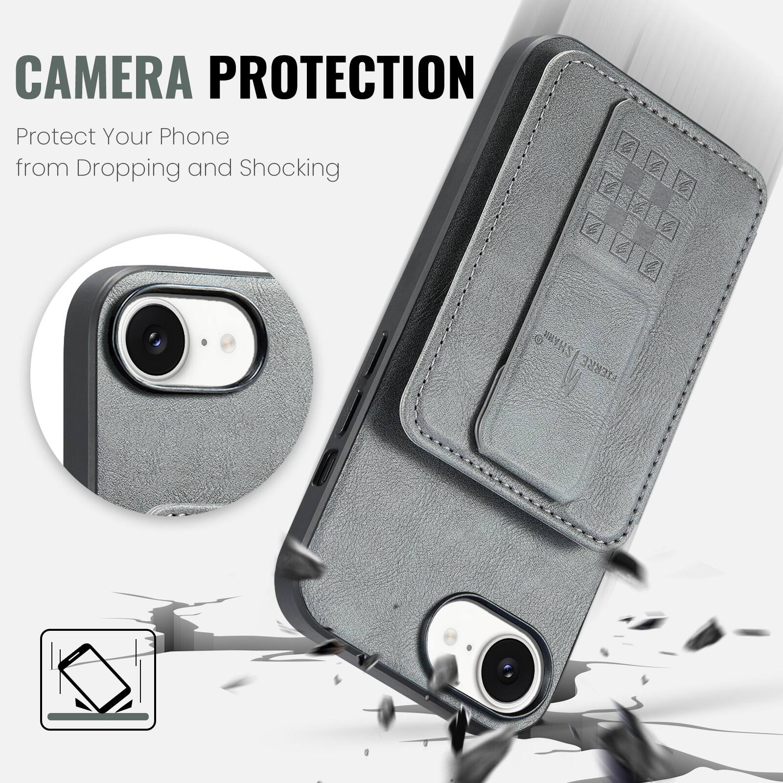 CAMERA PROTECTION  
Protect Your Phone from Dropping and Shocking