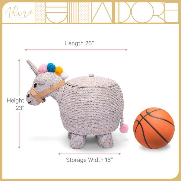 Adore DECOB  
Length 26"  
Height 23"  
Storage Width 16"