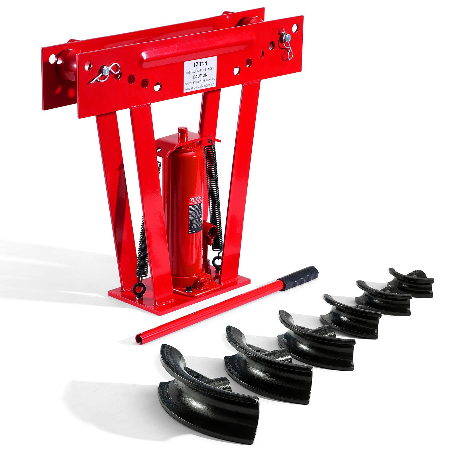 12 TON A NE MURALS CAUTION TON - - d - UY A - N YEP

12 TON
HYDRAULIC PIPE BENDER
CAUTION
DO NOT EXCEED THE MAXIMUM
RECOMMENDED TONNAGE