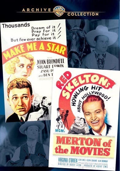 WAC Double Features:Make Me a Star/Merton of the Movies-DVD