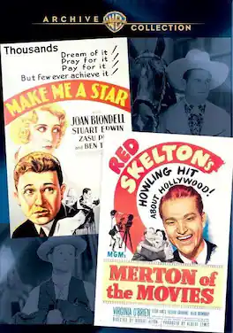 WAC Double Features:Make Me a Star/Merton of the Movies-DVD