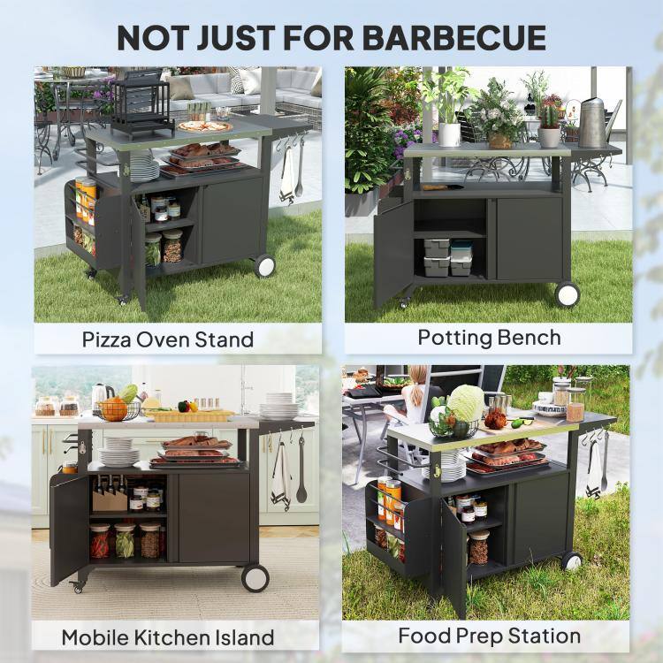 NOT JUST FOR BARBECUE

Pizza Oven Stand

Potting Bench

Mobile Kitchen Island

Food Prep Station