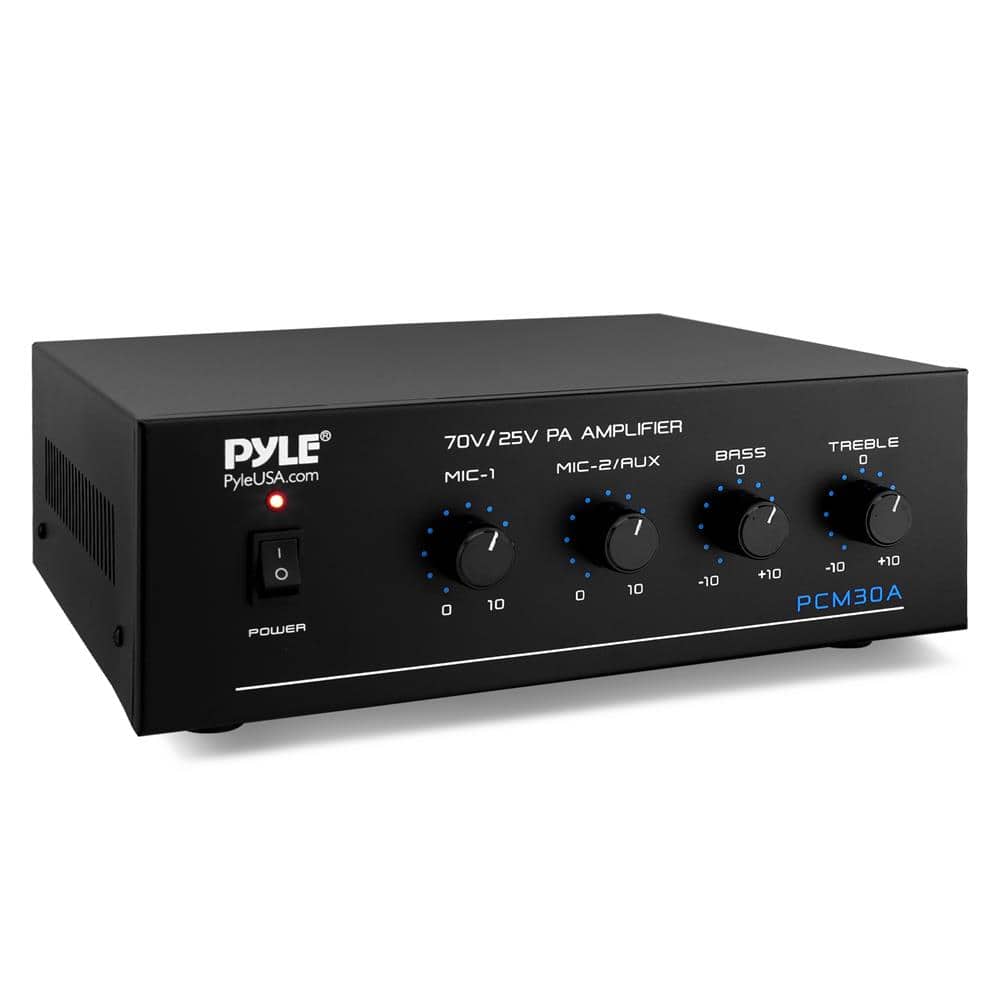 PYLE - 60 Watt Power Amplifier - Black