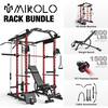MIKOLLO RACK BUNDLE
MIKOLLO K6 Smith Machine 1200 LBS WEIGHT CAPACITY
MIKOLLO Weight Bench 1500 LBS WEIGHT CAPACITY
7FT Premium Barbell Cable Accessories