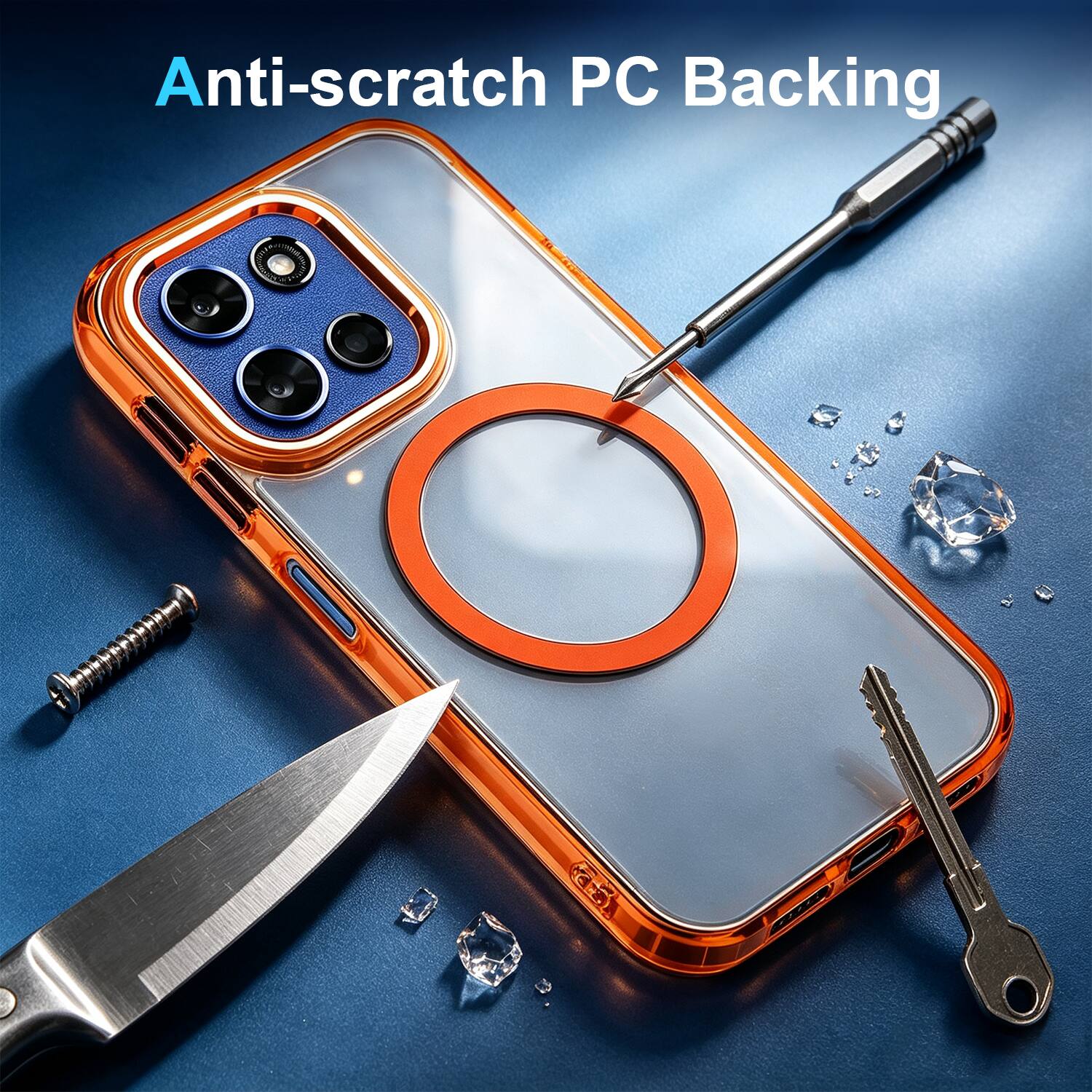Anti-scratch PC Backing