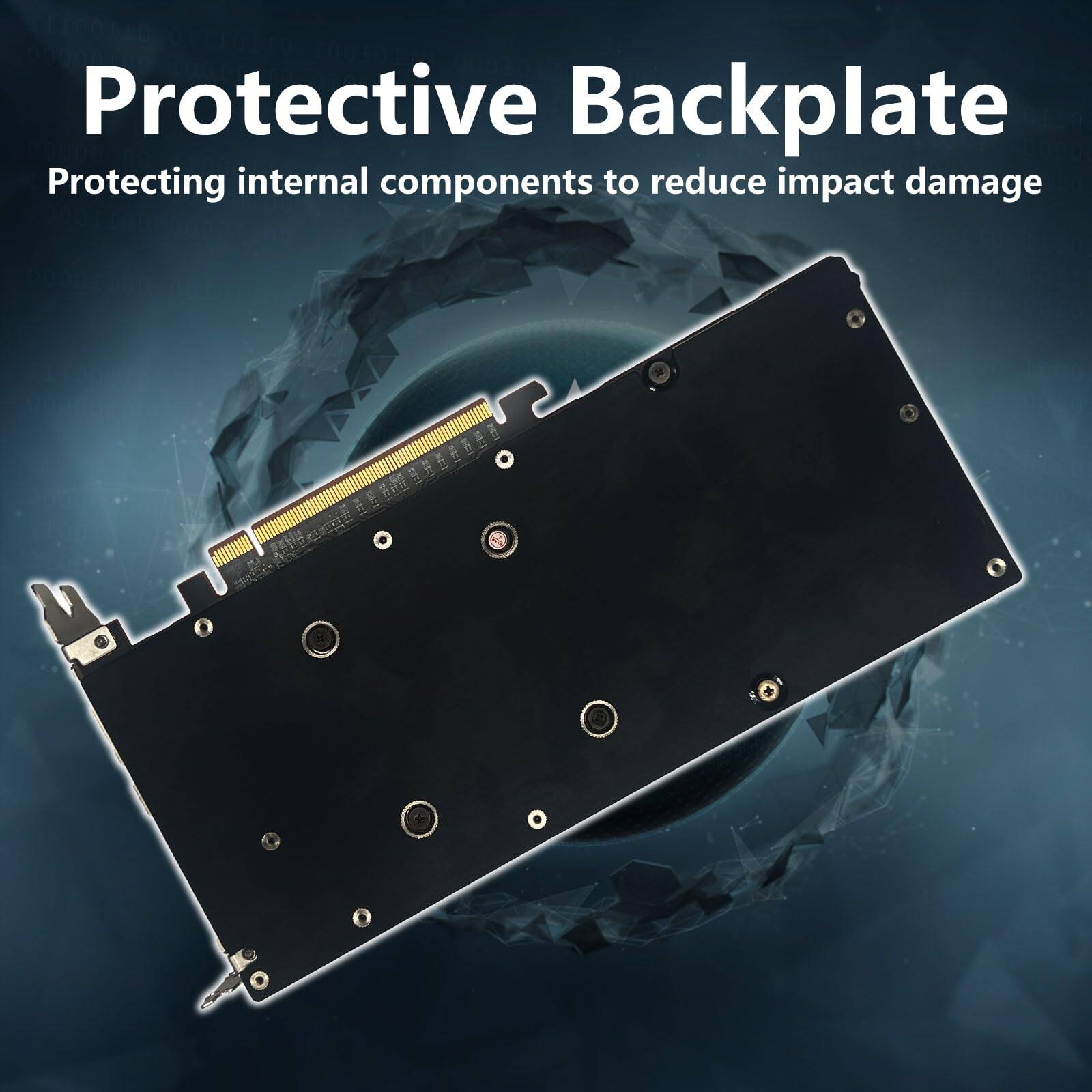 Protective Backplate  
Protecting internal components to reduce impact damage