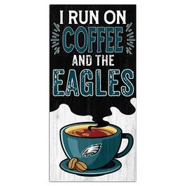 Fan Creations - Philadelphia Eagles 6" x 12" Coffee Wall Art - Multicolor