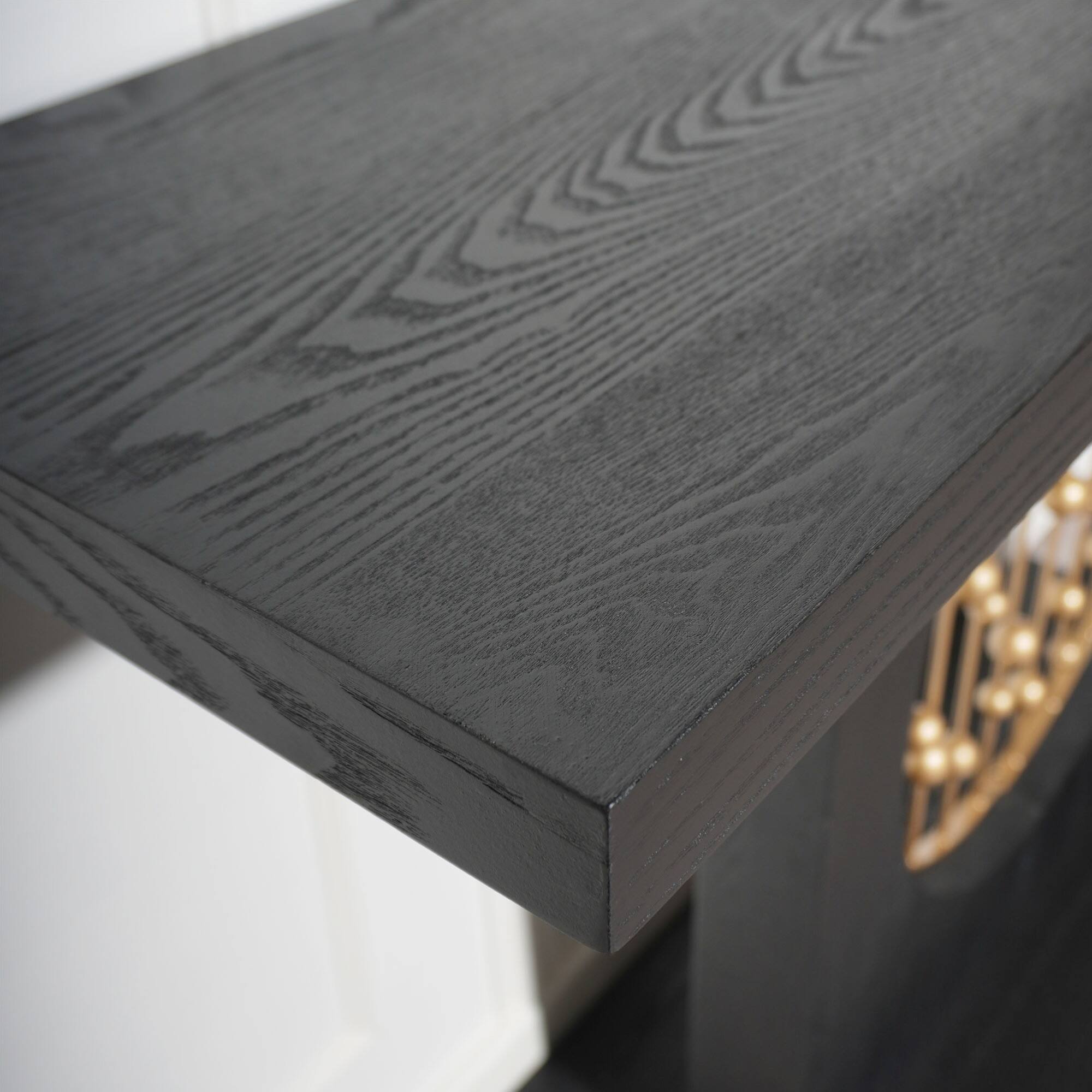 Alt View 4. GOODSILO - Contemporary Entryway Console Table with Elegant Accents - Multi.