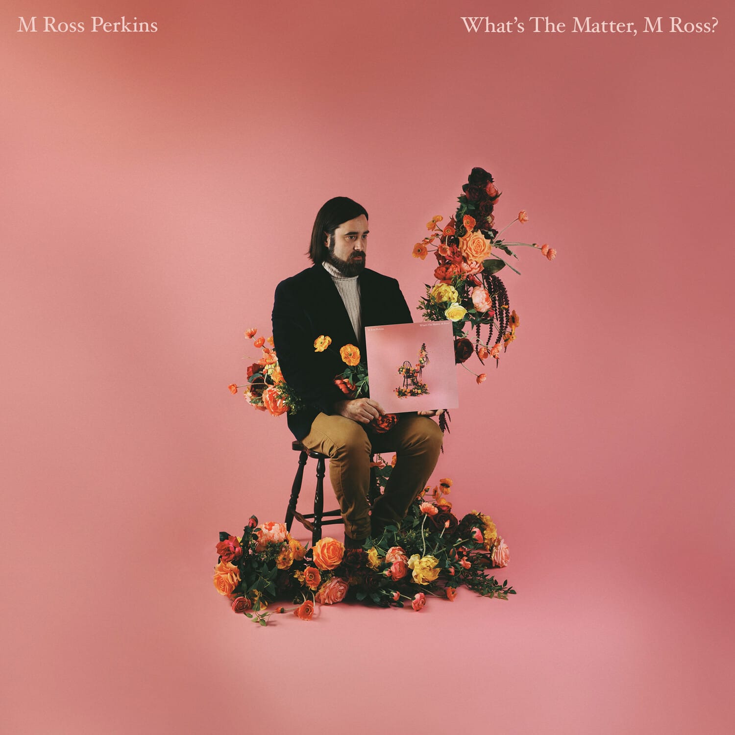 M Ross Perkins - What's the Matter, M Ross? - Purple/Pink  - VINYL LP