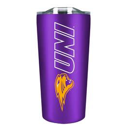 The Fanatic Group - Northern Iowa Panthers 18oz. Stainless Steel Soft Touch Tumbler - Multicolor