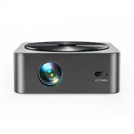 Ultimea - Apollo P40 1080P Projector,HDR10, 700 ANSI Lumens,WiFi, Bluetooth,Auto Focus/ Keystone - Black
