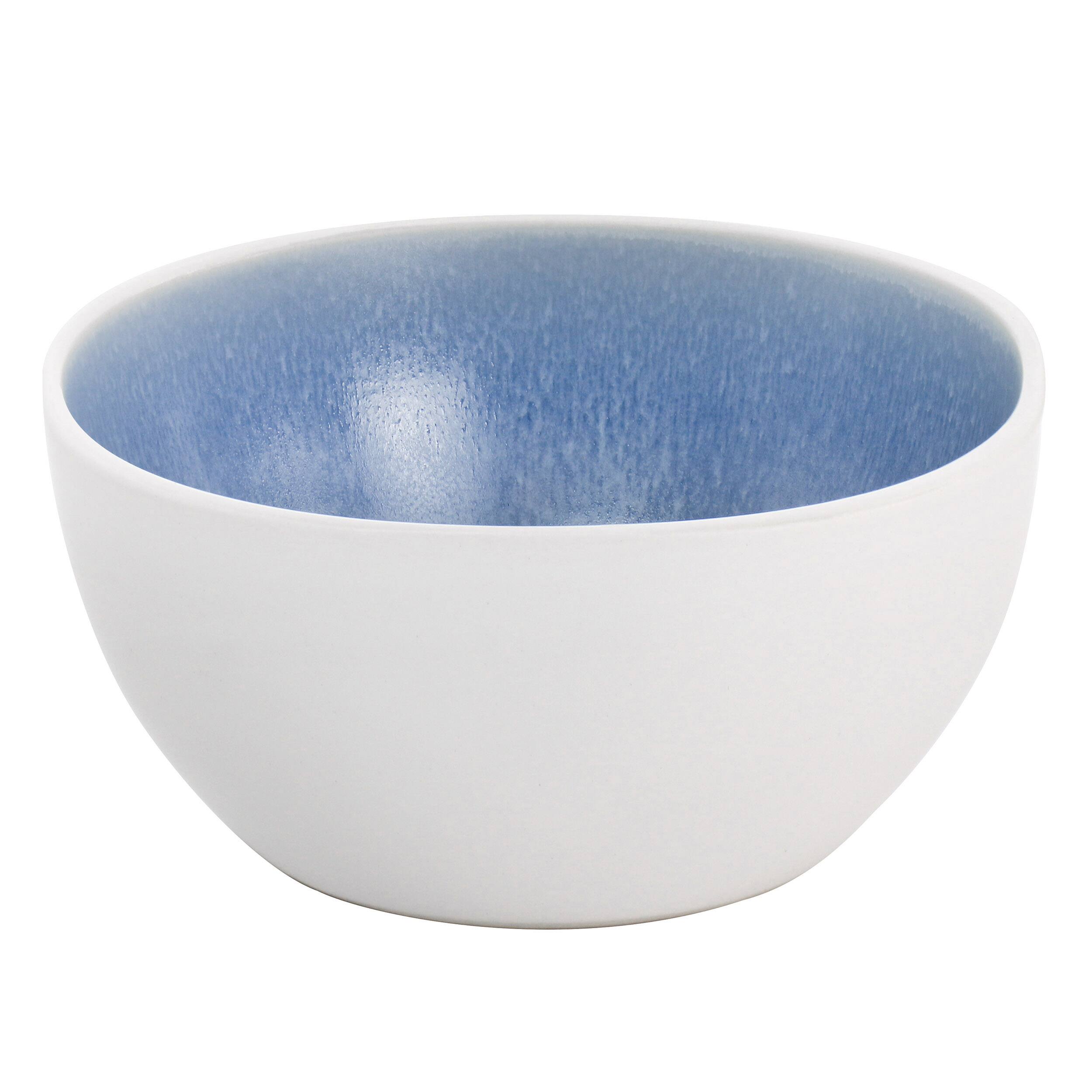 Alt View 3. Gibson - Gibson Elite 16 Piece Soho Lounge Reactive Glaze Stoneware Dinnerware Set in Light Blue - Light Blue.