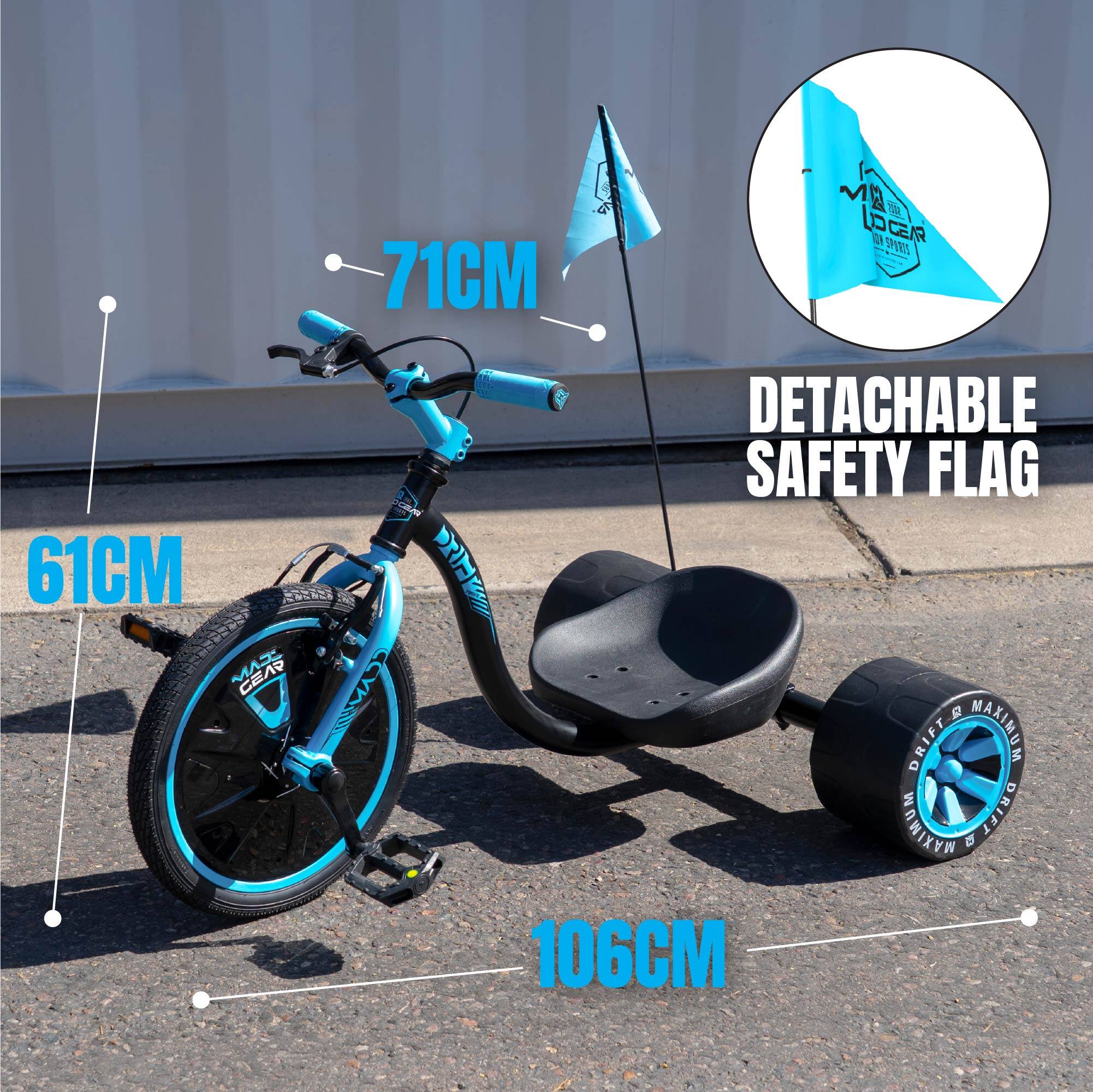 2012 LOGEAR 138 SPORTS 71CM DETACHABLE SAFETY FLAG 61CM PRESSICS RIFIEIIII "CAM D II MAXIMUM DRIFT MAXIMUM DRIFT 15 106CM