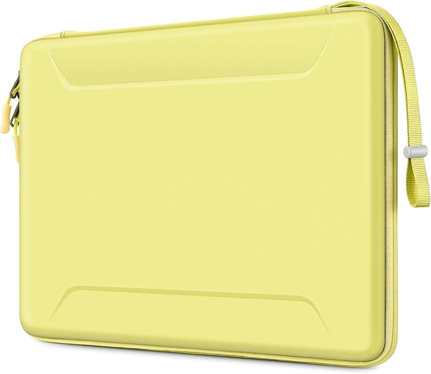 Fintie - 13-14 Inch Sleeve Case for MacBook Neo 13'', MacBook Air 13.6'', MacBook Pro 14'', Shockproof EVA Carrying Laptop Bag - Citrus