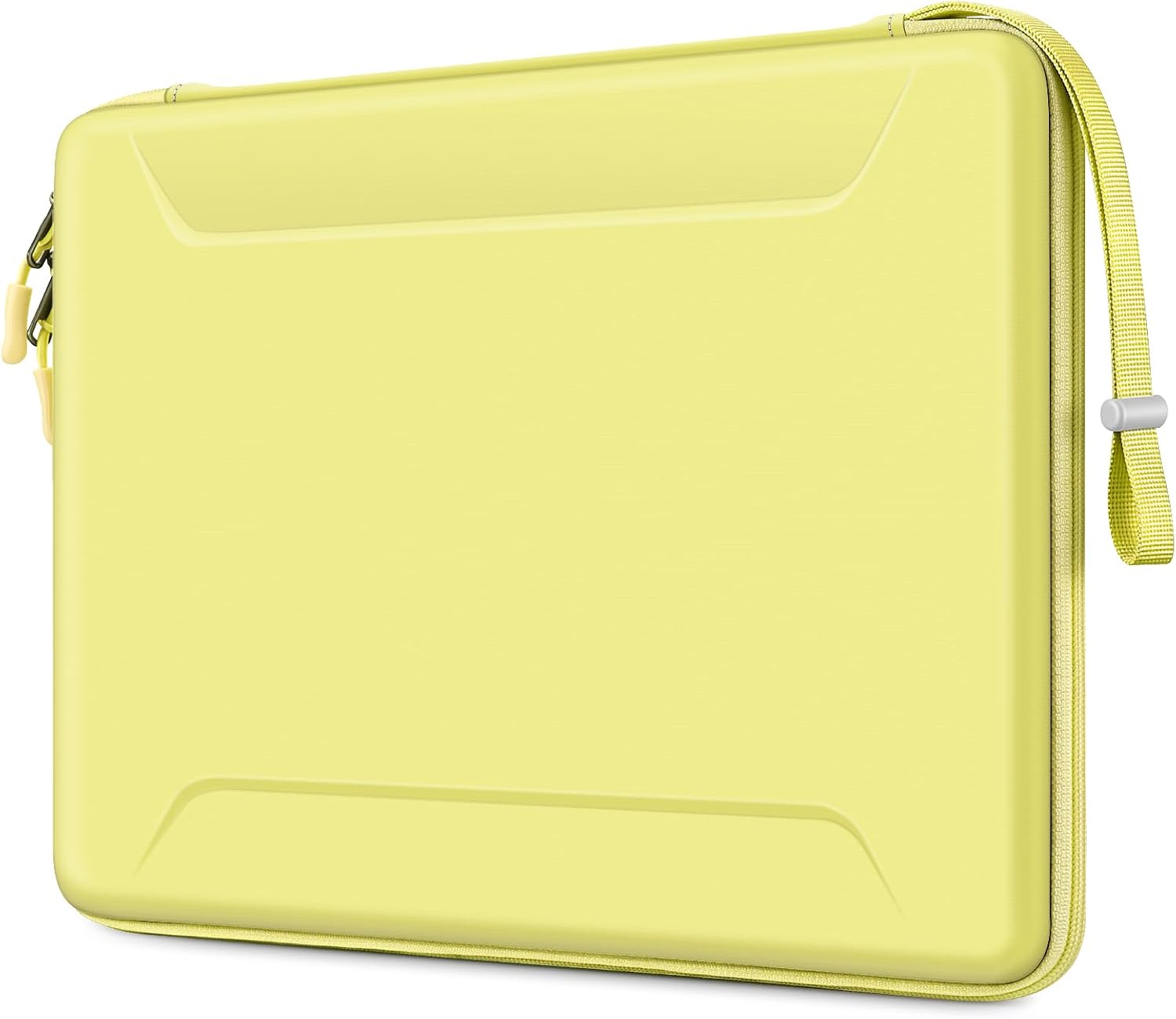 Front. Fintie - 13-14 Inch Sleeve Case for MacBook Neo 13'', MacBook Air 13.6'', MacBook Pro 14'', Shockproof EVA Carrying Laptop Bag - Citrus.