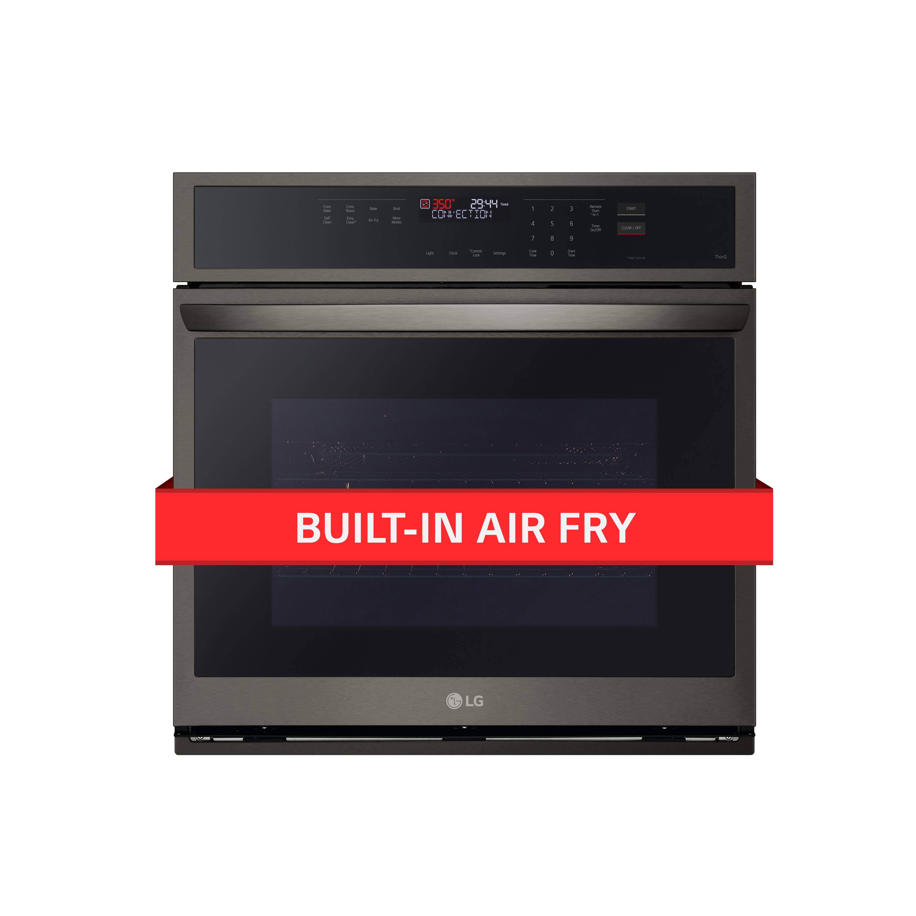 Built-in Air Fry LG appliances.