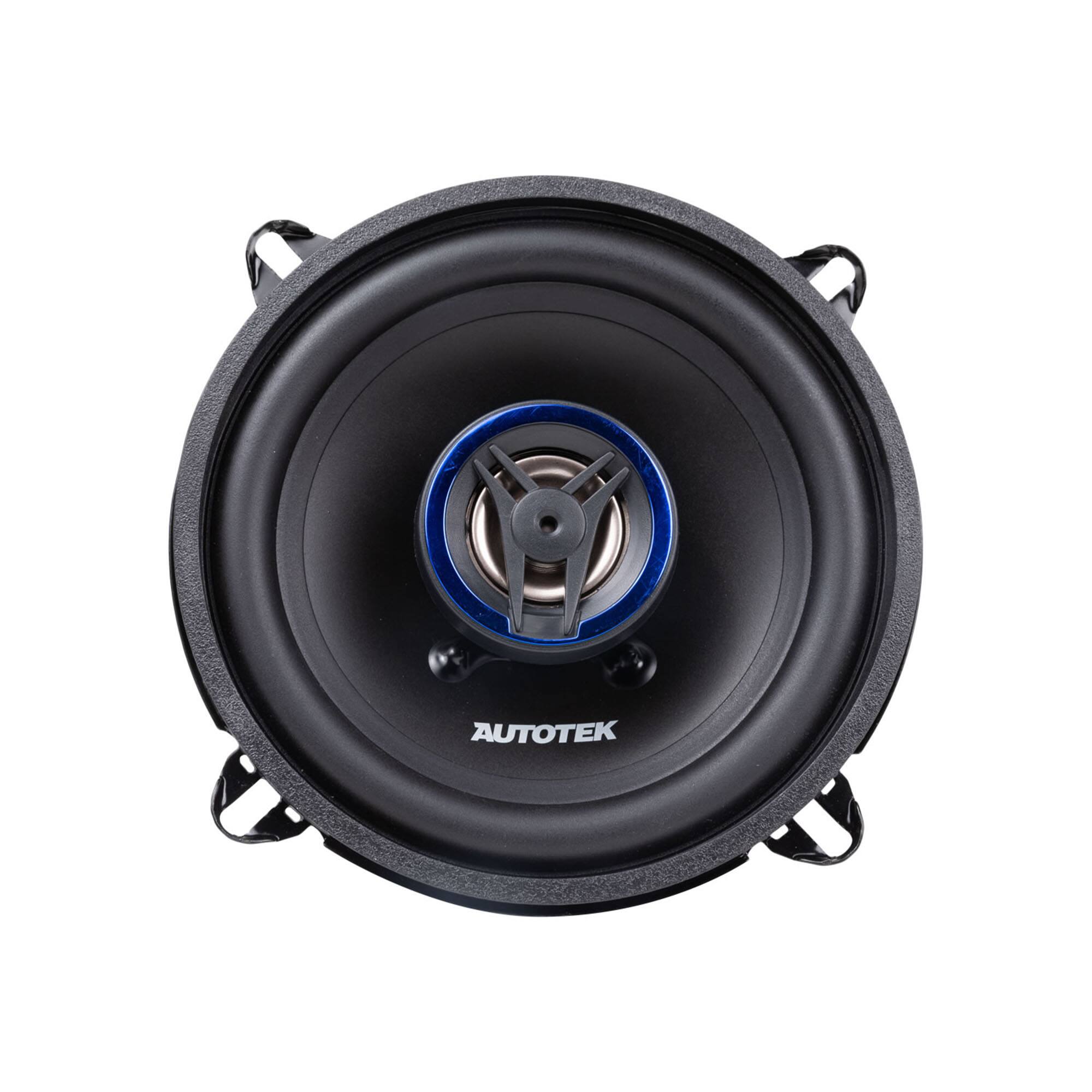Alt View 5. AutoTek - Autotek Street Machine 250 Watt 5.25" 2 Way Car Audio Coaxial Speakers, Pair - Black.