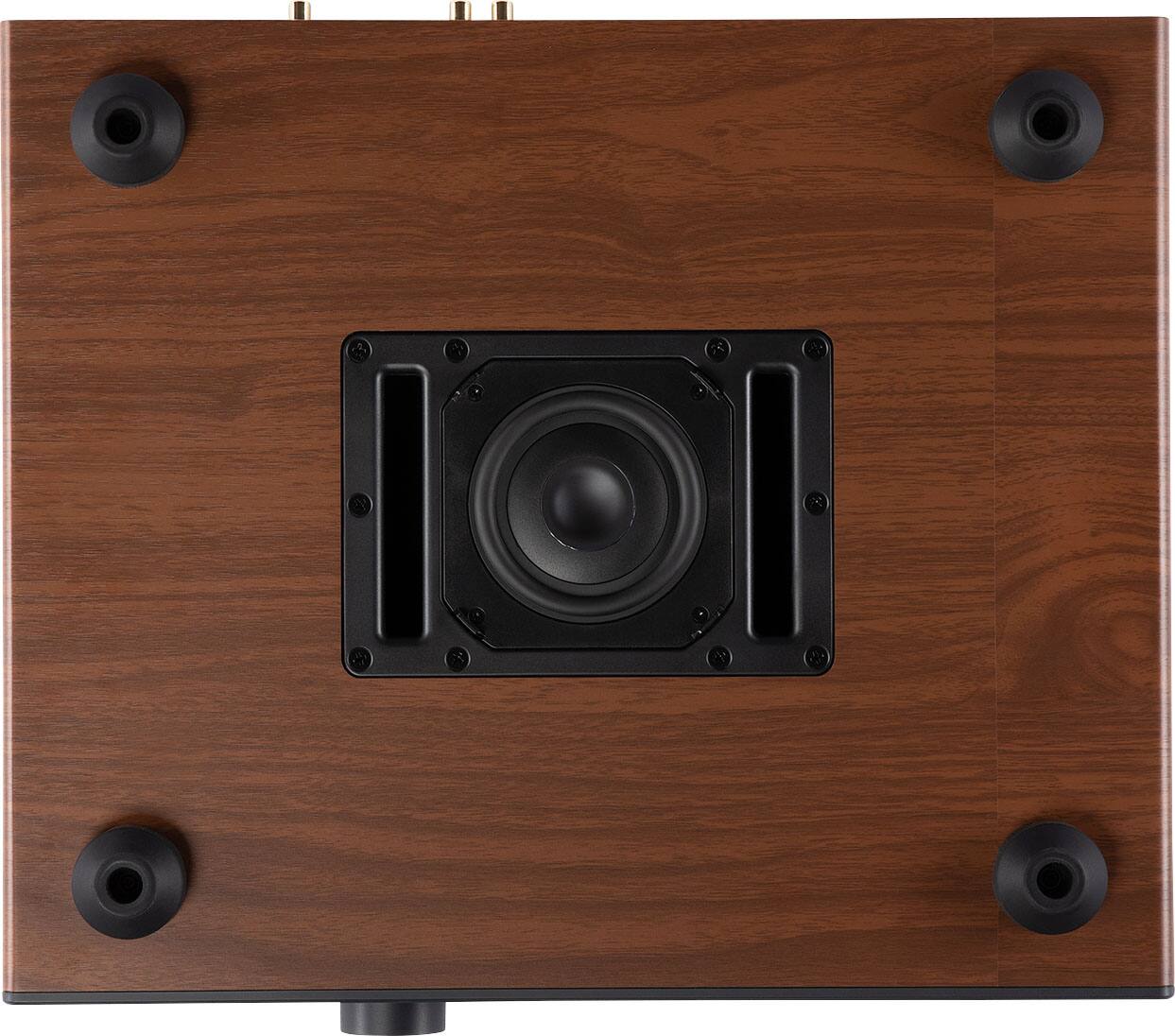 Alt View 7. Victrola - Soundstage All in One Wireless Soundbase Speaker for Turntables - Walnut.