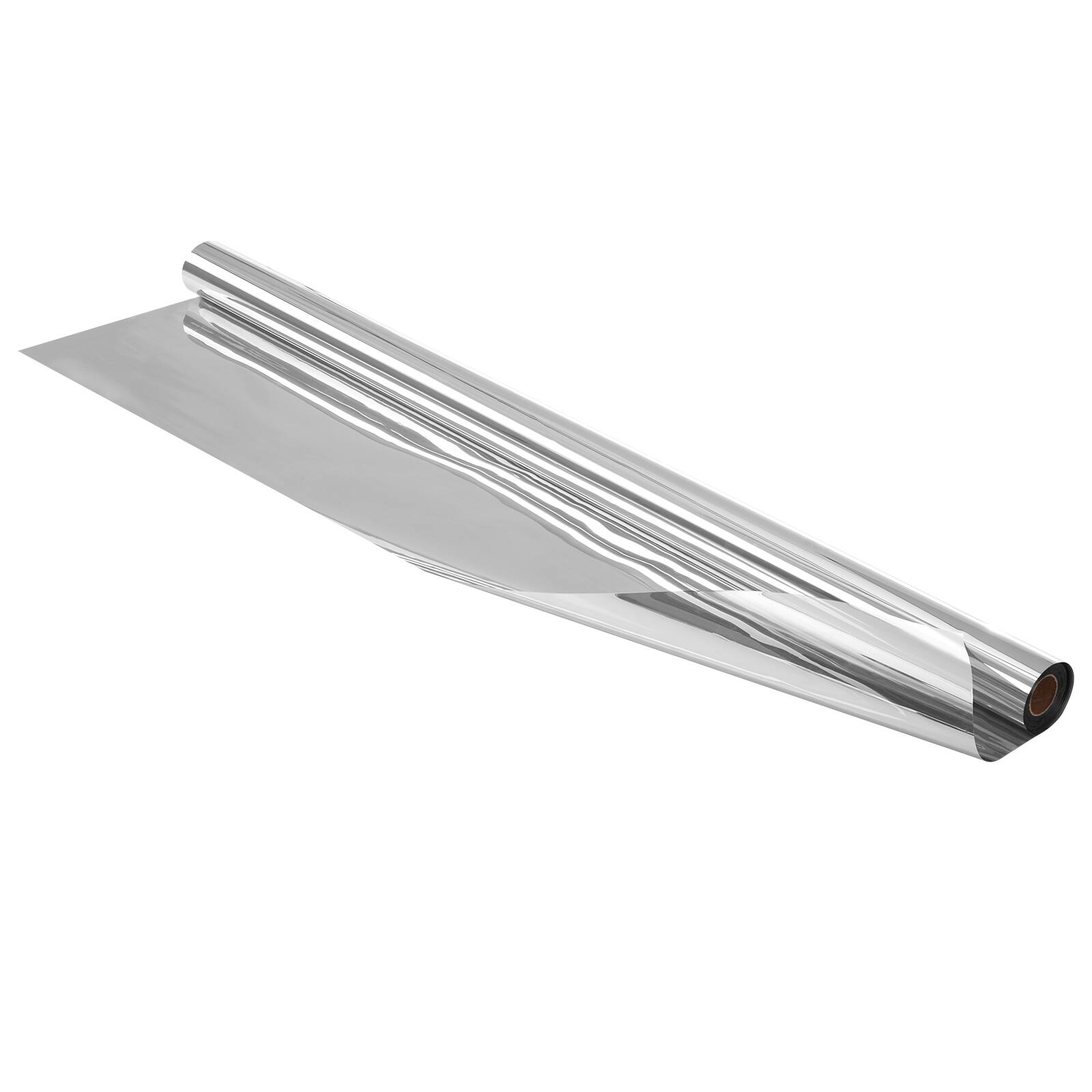Alt View 5. VEVOR - Window Privacy Film, One Way Window Tint, Privacy Mirror Reflective Film, Sun Blocking Heat Control Glass, Self-Adhesive - Dual-Sided Silver.