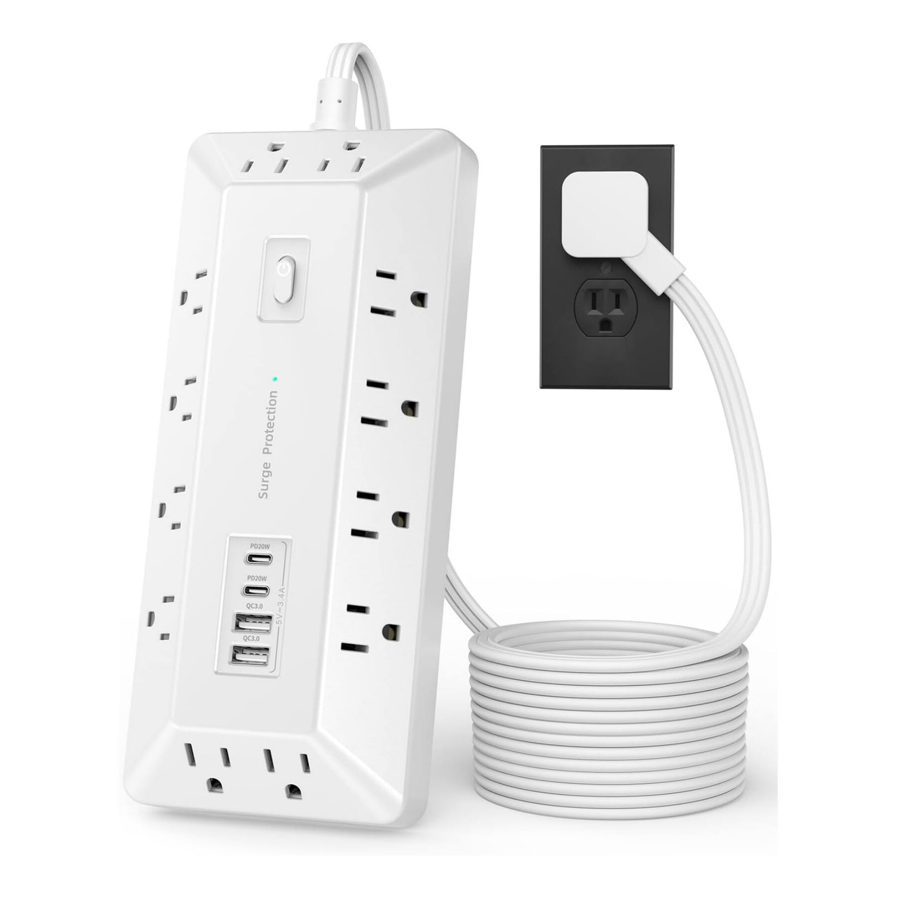 Protection Surge POOO PEODW ocEa 5V-3.4A 1A