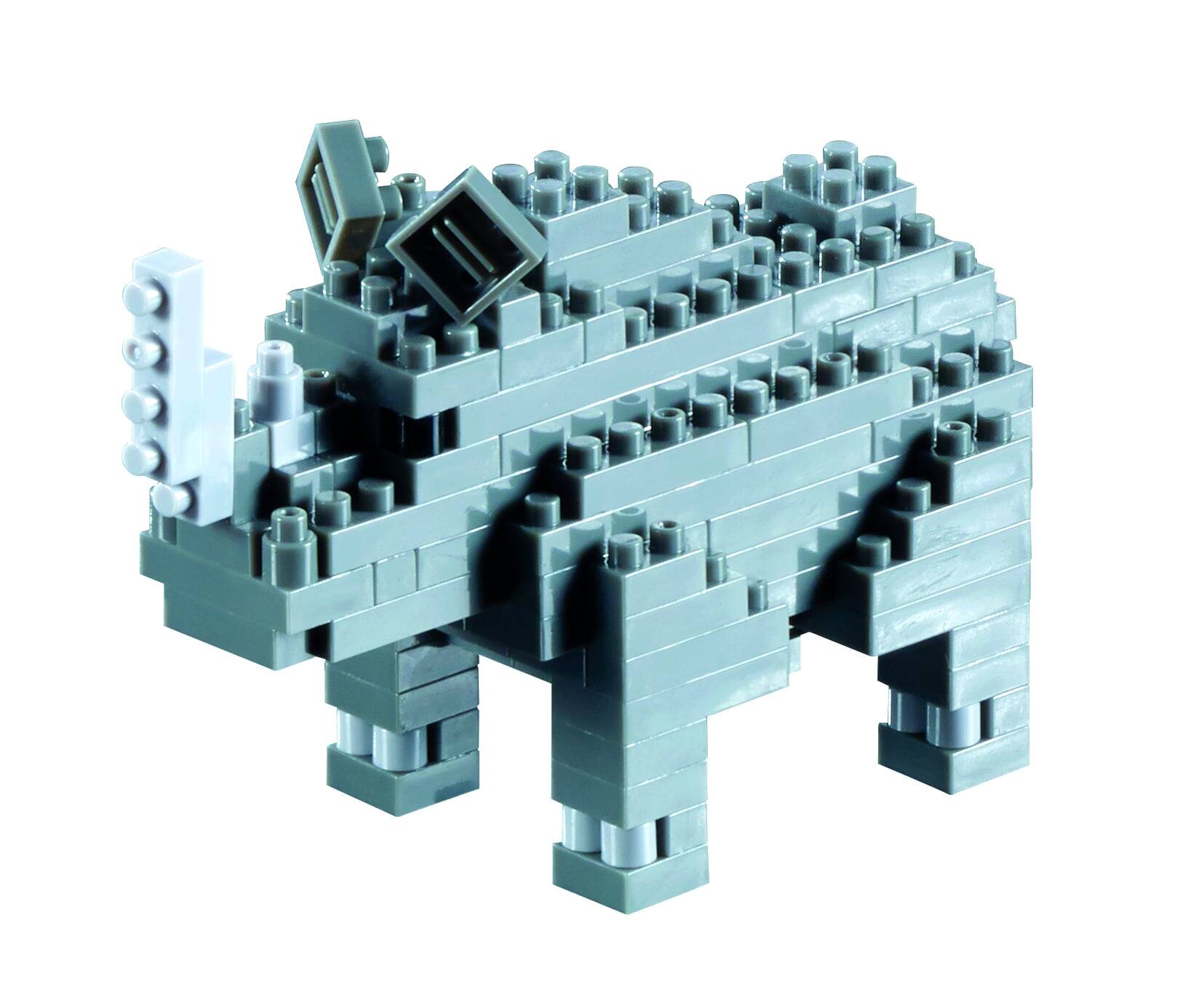 Front. Brixies - Brixies RHINO Building Set for Kids.